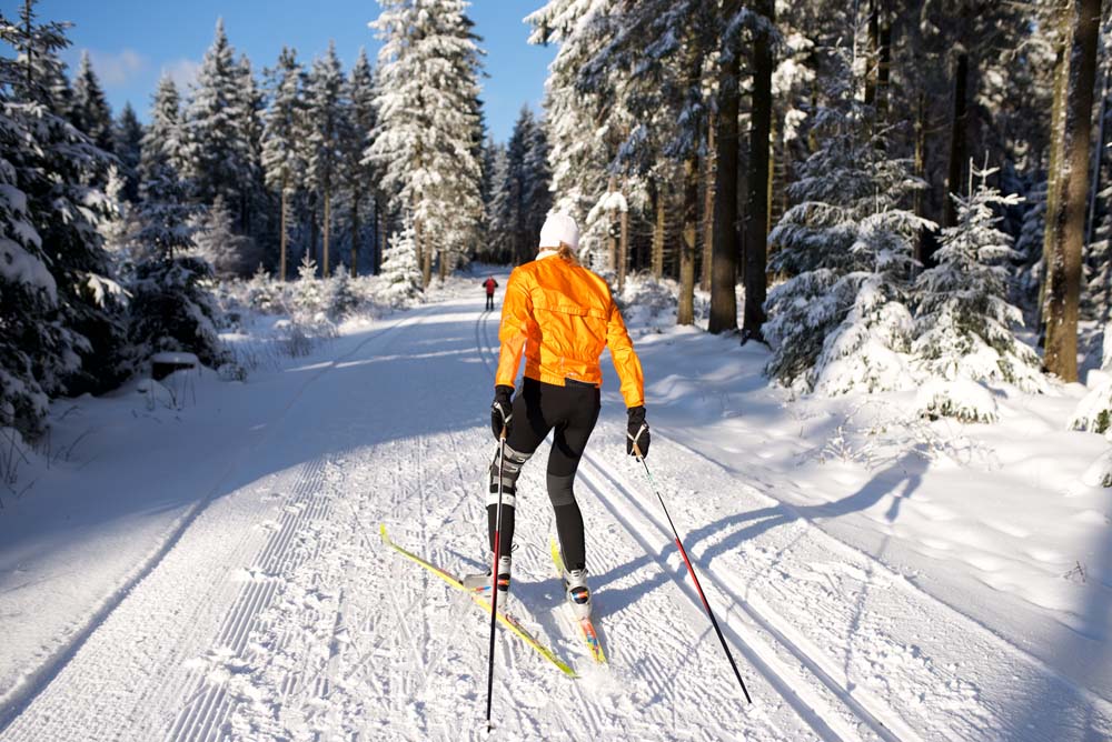 Langlaufen Winter